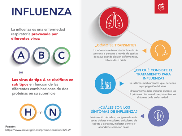 ¿Qué es la influenza?